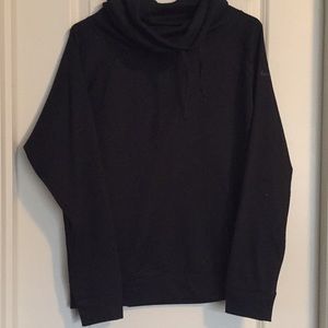black high neck Nike sweatshirt!! size medium
